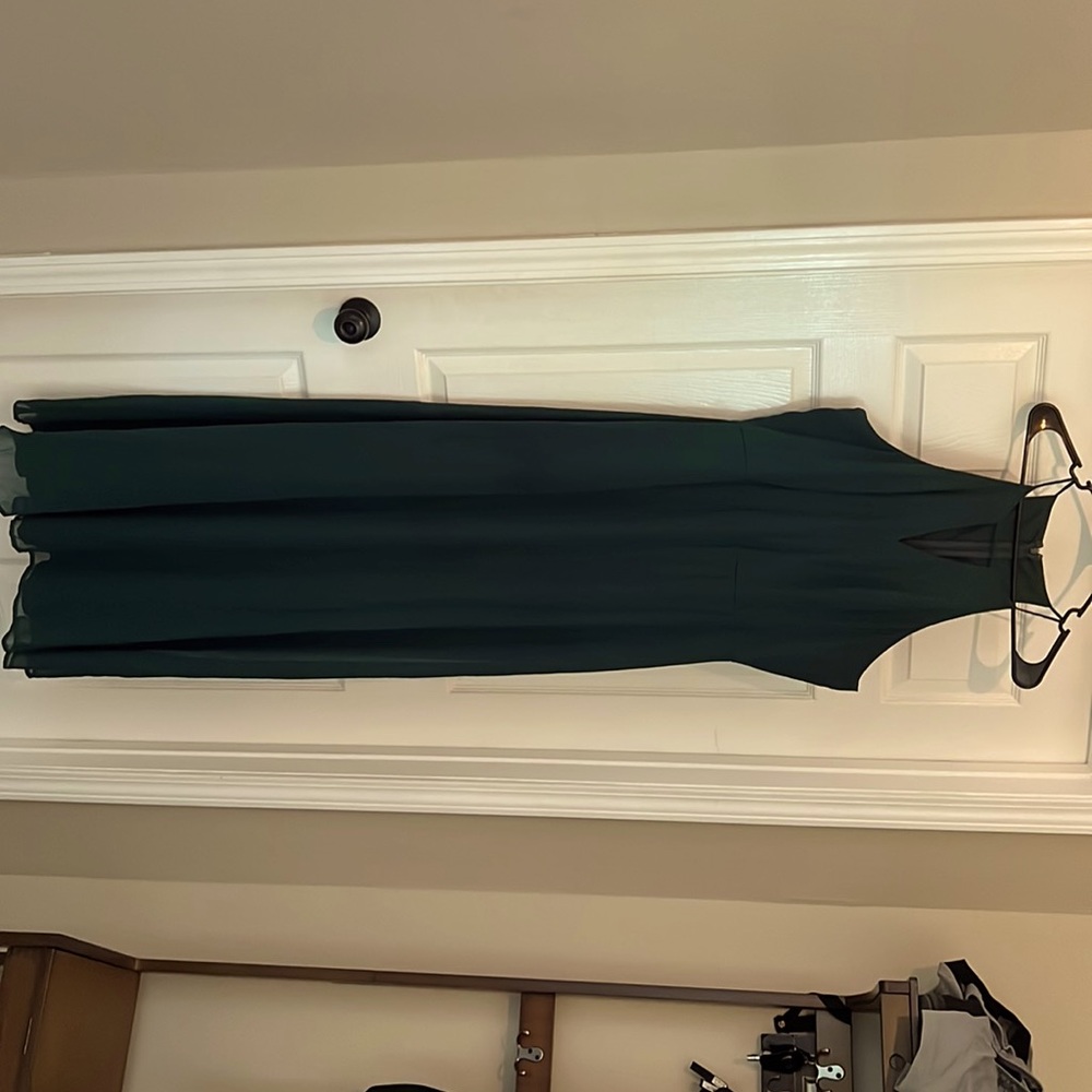 Hunter Green formal gown